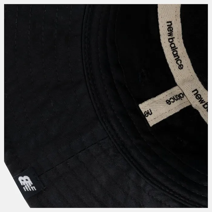 MenWomen NB Bucket Hat Black New Balance Hats MenWomen NB Bucket Hat Black New Balance Hats