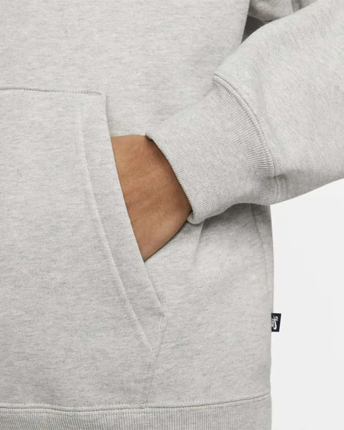 MenWomen Nike Hoodies And Sweatshirts SB Grey Heatherwhite