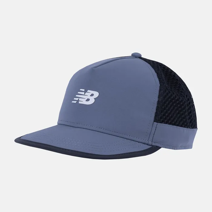 MenWomen Speed Run Trucker Gunmetal New Balance Hats