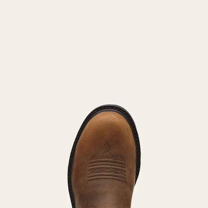 Men Work Boots Ariat Groundbreaker Steel Toe Work Boot Brown Men Work Boots Ariat Groundbreaker Steel Toe Work Boot Brown