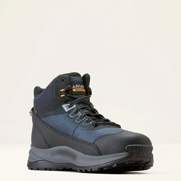 Men Work Boots Ariat Outpace Shift Mid Composite Toe Work Shoe Dark Shadow Men Work Boots Ariat Outpace Shift Mid Composite Toe Work Shoe Dark Shadow