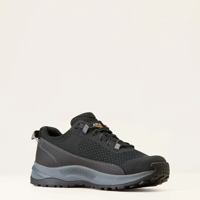 Men Work Boots Ariat Outpace Shift Work Shoe Black Men Work Boots Ariat Outpace Shift Work Shoe Black