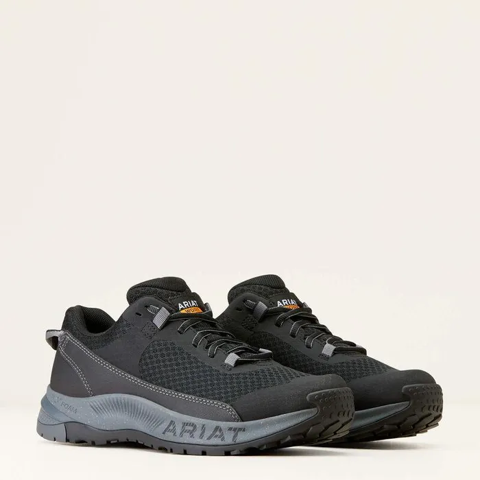 Men Work Boots Ariat Outpace Shift Work Shoe Black Men Work Boots Ariat Outpace Shift Work Shoe Black