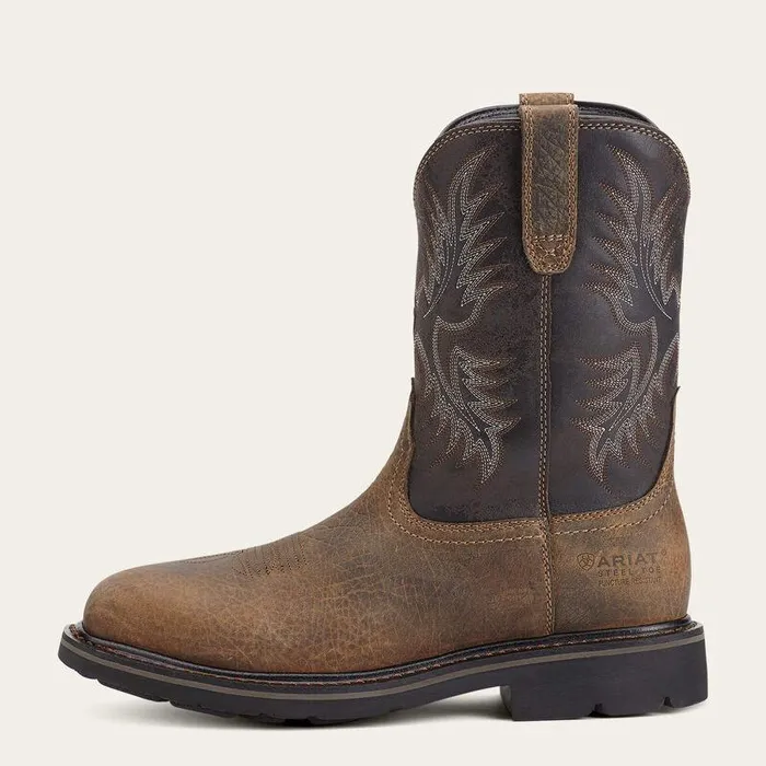 Men Work Boots Ariat Sierra Puncture Resistant Steel Toe Work Boot Earth Men Work Boots Ariat Sierra Puncture Resistant Steel Toe Work Boot Earth
