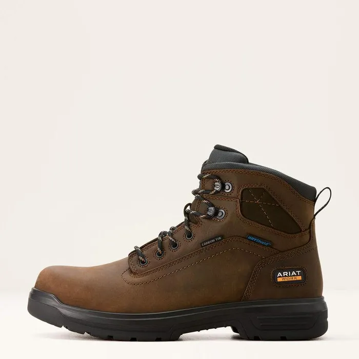 Men Work Boots Ariat Turbo 6quot CSA Waterproof Carbon Toe Work Boot Rich Brown Men Work Boots Ariat Turbo 6quot CSA Waterproof Carbon Toe Work Boot Rich Brown