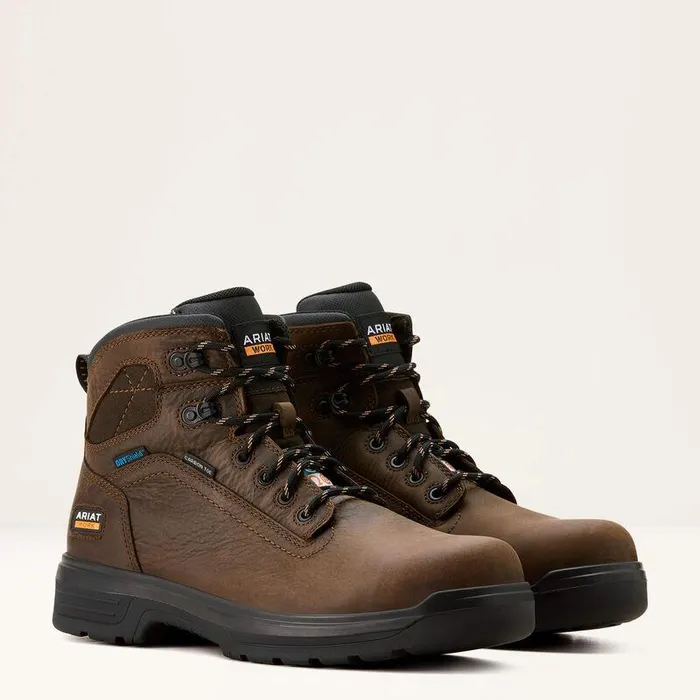 Men Work Boots Ariat Turbo 6quot CSA Waterproof Carbon Toe Work Boot Rich Brown Men Work Boots Ariat Turbo 6quot CSA Waterproof Carbon Toe Work Boot Rich Brown