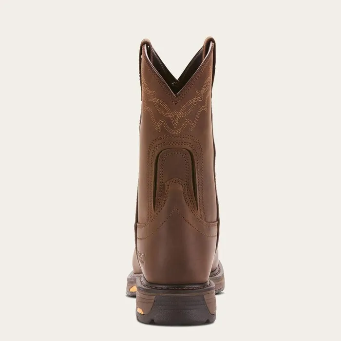 Men Work Boots Ariat WorkHog Waterproof Work Boot Oily Distressed Brown Men Work Boots Ariat WorkHog Waterproof Work Boot Oily Distressed Brown