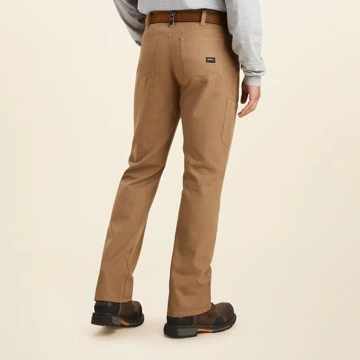 Men Workwear Ariat FR M4 Relaxed Crossfire Straight Pant Fr Khaki Men Workwear Ariat FR M4 Relaxed Crossfire Straight Pant Fr Khaki