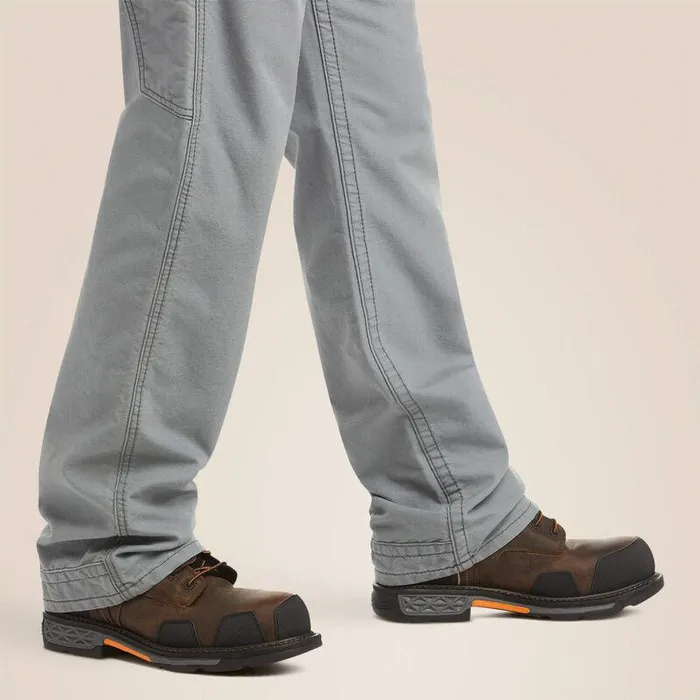 Men Workwear Ariat FR M4 Relaxed Workhorse Boot Cut Pant Fr Medium Gray Men Workwear Ariat FR M4 Relaxed Workhorse Boot Cut Pant Fr Medium Gray