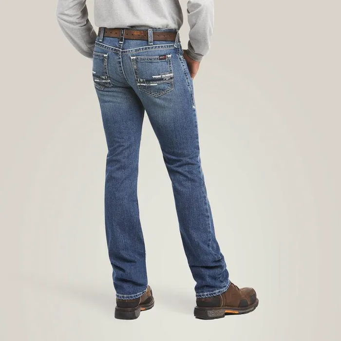 Men Workwear Ariat FR M7 DuraStretch Adkins Straight Leg Jean Slate Wash Men Workwear Ariat FR M7 DuraStretch Adkins Straight Leg Jean Slate Wash