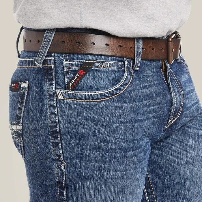Men Workwear Ariat FR M7 DuraStretch Adkins Straight Leg Jean Slate Wash Men Workwear Ariat FR M7 DuraStretch Adkins Straight Leg Jean Slate Wash