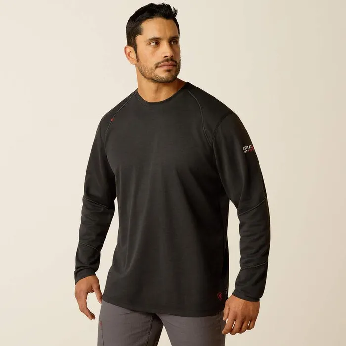 Men Workwear Ariat FR Primo Baselayer Black