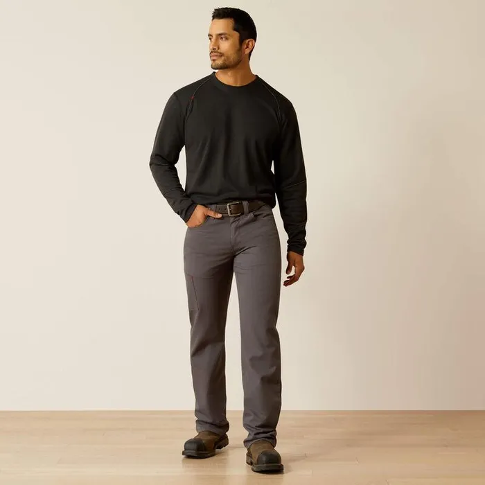 Men Workwear Ariat FR Primo Baselayer Black Men Workwear Ariat FR Primo Baselayer Black