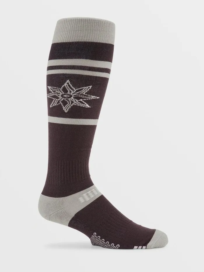 Mens Accessories Volcom Cave Socks 8211 Maroon