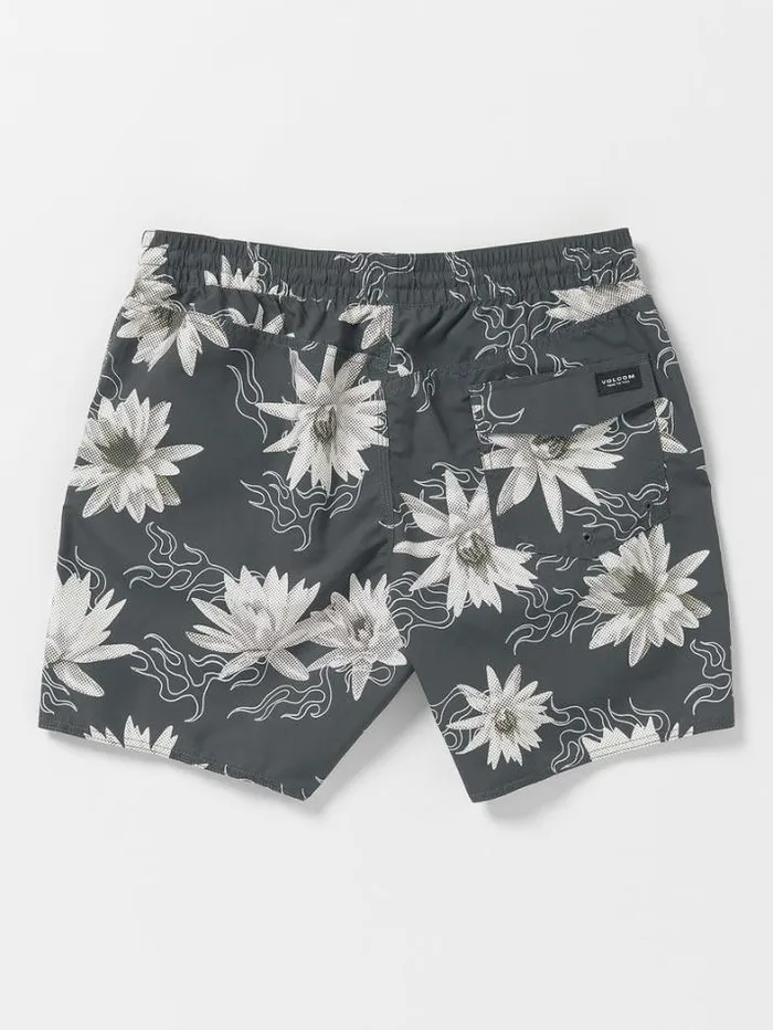 Mens Boardshorts and Trunks Volcom Polys Cracker Trunks 8211 Stealth