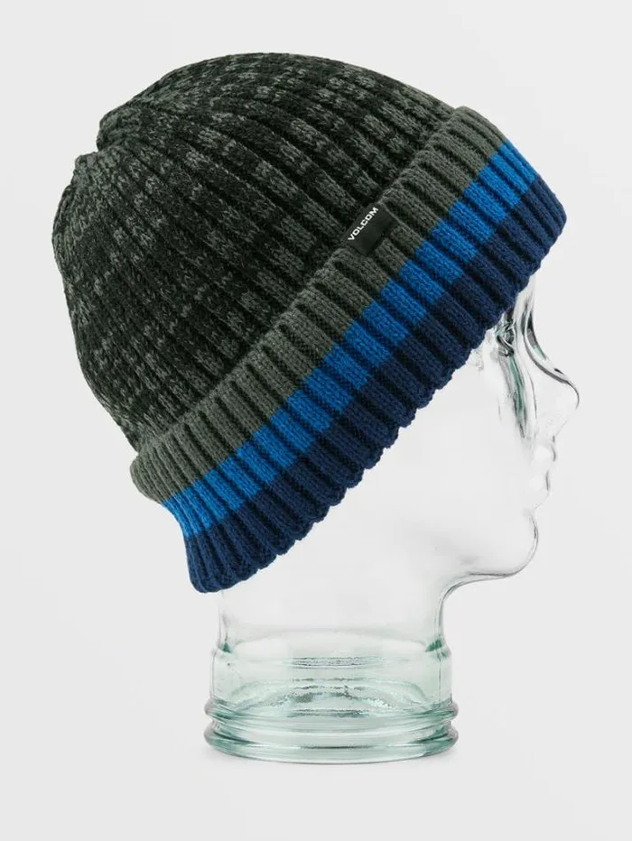 Mens Hats and Beanies Volcom Everything Beanie 8211 Electric Blue