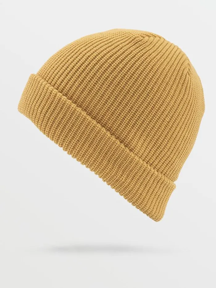 Mens Hats and Beanies Volcom Full Stone Beanie 8211 Mustard
