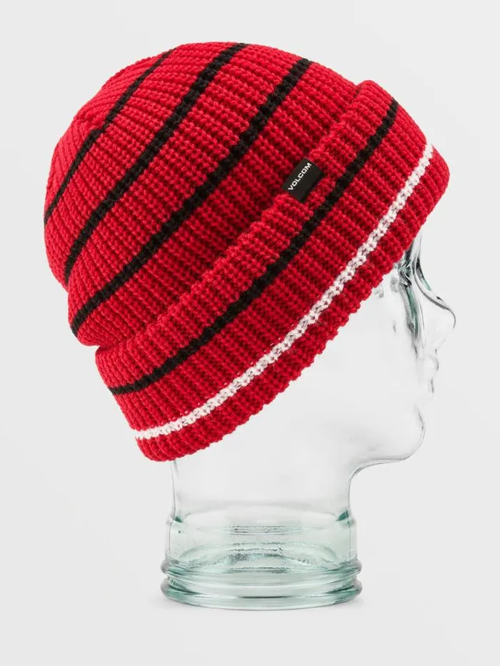 Mens Hats and Beanies Volcom Sd Beanie 8211 Rred