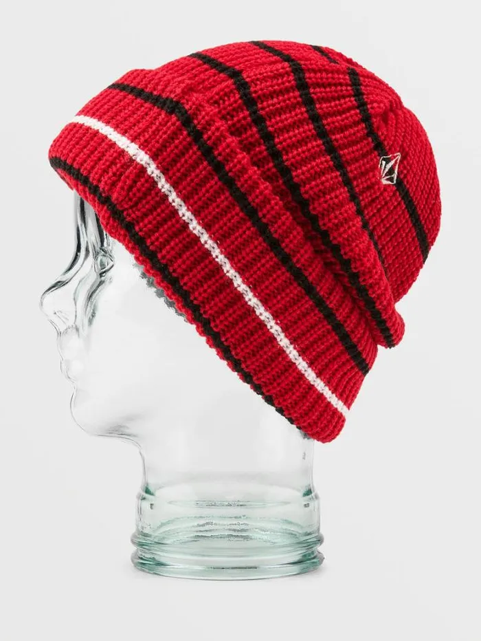 Mens Hats and Beanies Volcom Sd Beanie 8211 Rred