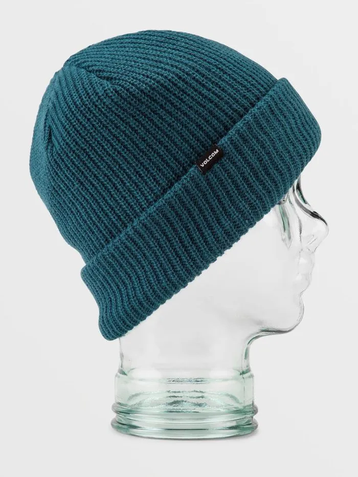 Mens Hats and Beanies Volcom Sweep Lined Beanie 8211 Blue