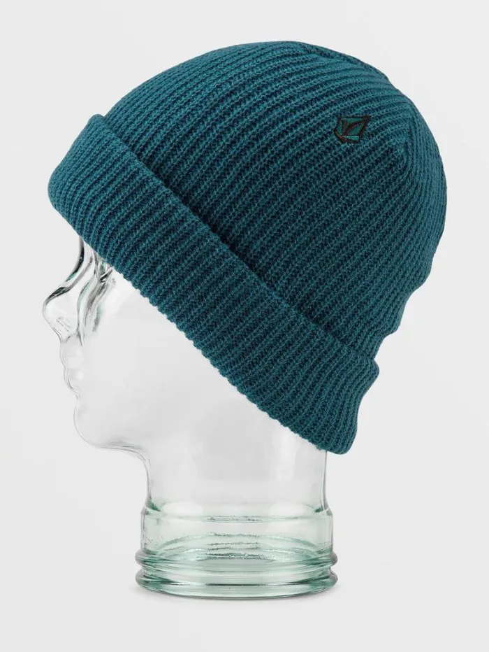 Mens Hats and Beanies Volcom Sweep Lined Beanie 8211 Blue