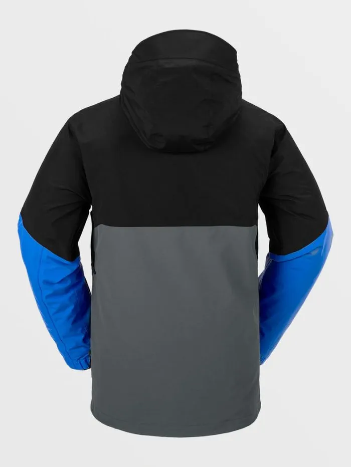Mens Jackets Volcom L GoreTex Jacket 8211 Electric Blue