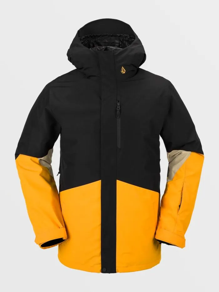 Mens Jackets Volcom Vcolp Jacket 8211 Gold