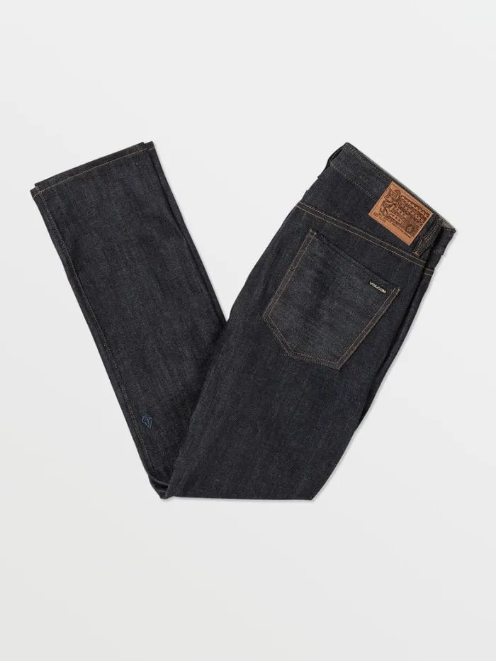 Mens Jeans Volcom Vorta Slim Fit Jeans 8211 Rinse