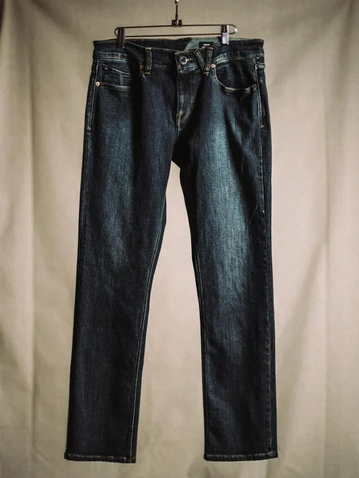Mens Jeans Volcom Vorta Slim Fit Jeans 8211 Vintage Blue