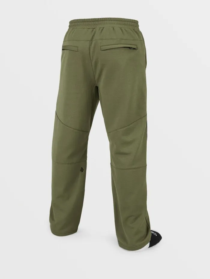 Mens Layering Volcom Tech Fleece Pants 8211 Military
