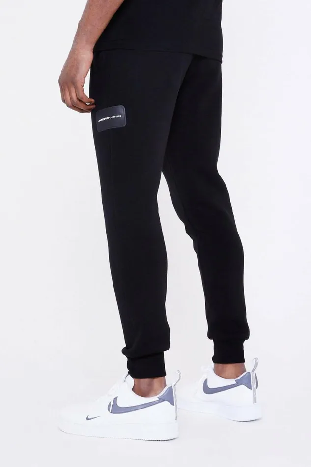 Mens Matt Jogger 8211 Black Jameson Carter Tracksuits