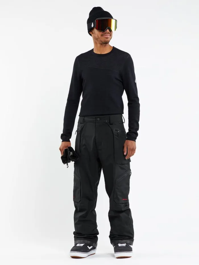 Mens Pants Volcom Guch Stretch Gore Pants 8211 Black