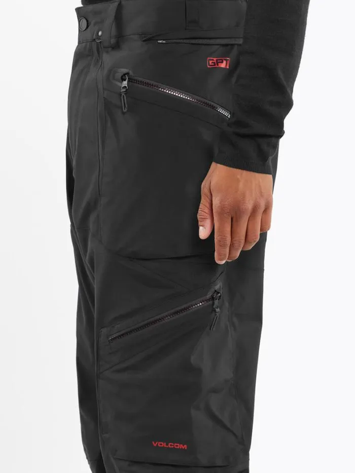 Mens Pants Volcom Guch Stretch Gore Pants 8211 Black