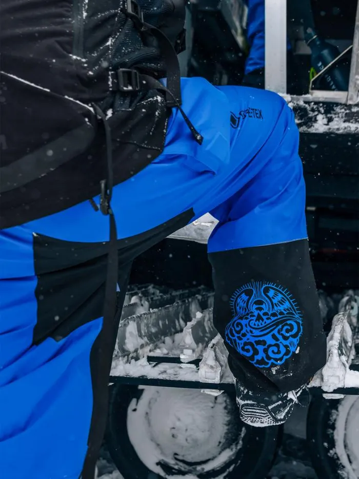 Mens Pants Volcom Jamie Lynn GoreTex Jumpsuit 8211 Electric Blue