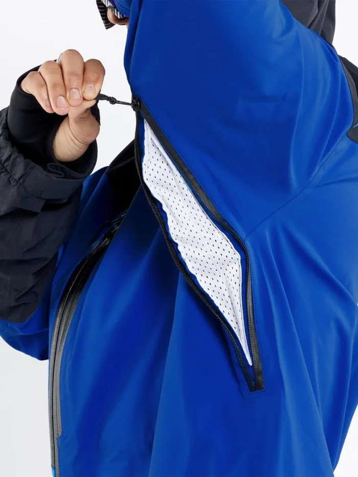 Mens Pants Volcom Jamie Lynn GoreTex Jumpsuit 8211 Electric Blue