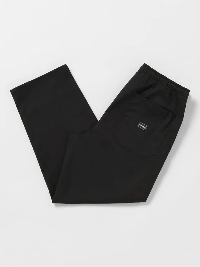 Mens Pants Volcom Outer Spaced Casual Pants 8211 Black