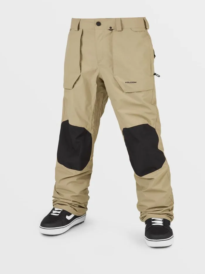 Mens Pants Volcom Roan Pants 8211 Dark Khaki