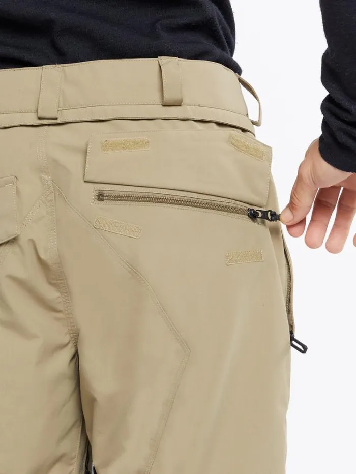 Mens Pants Volcom Roan Pants 8211 Dark Khaki