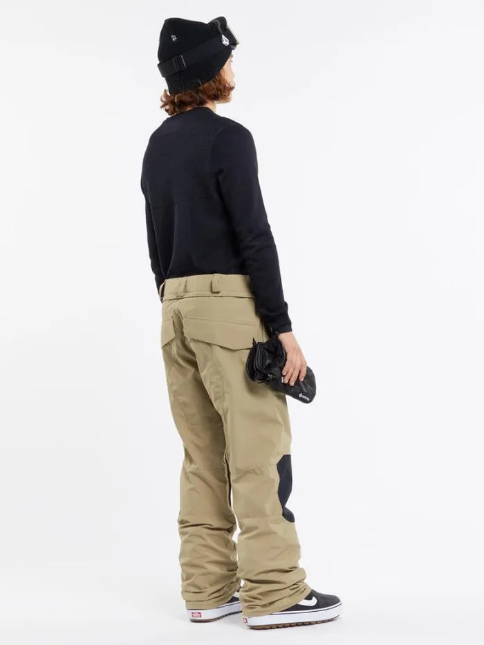 Mens Pants Volcom Roan Pants 8211 Dark Khaki
