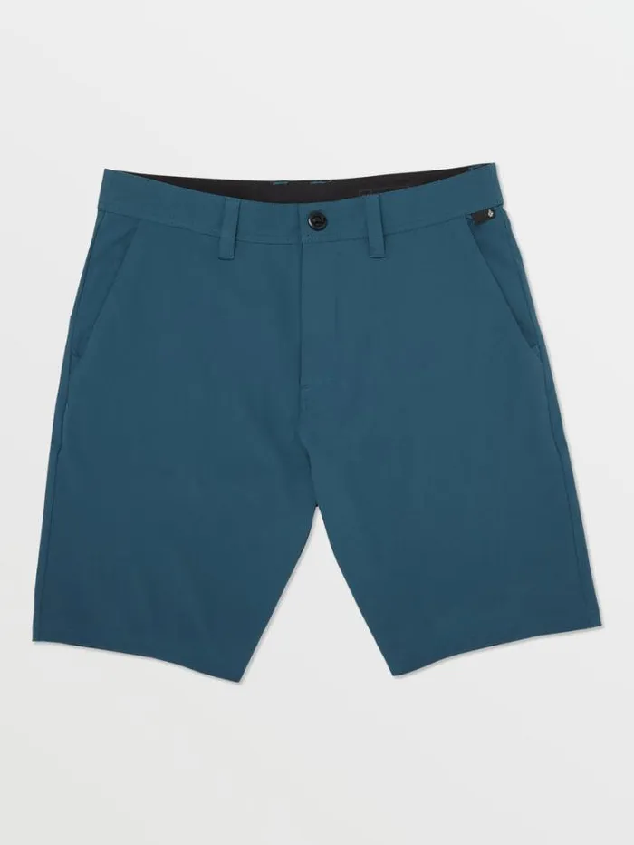 Mens Shorts Volcom Frickin Cross Shred Shorts 8211 Cruzer Blue