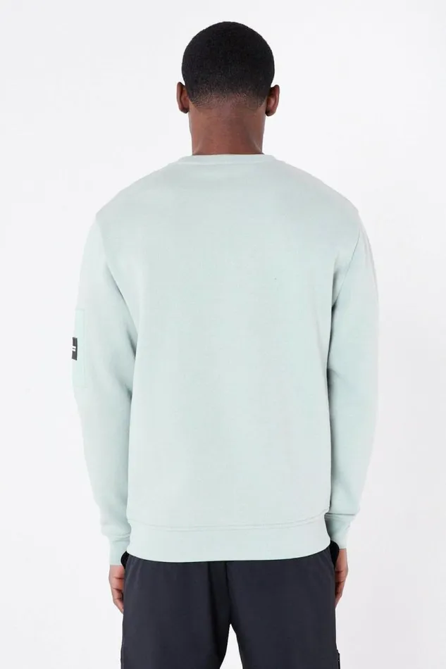 Mens Stealth Cargo Jumper 8211 Sage Jameson Carter Hoodies and Sweatshirts
