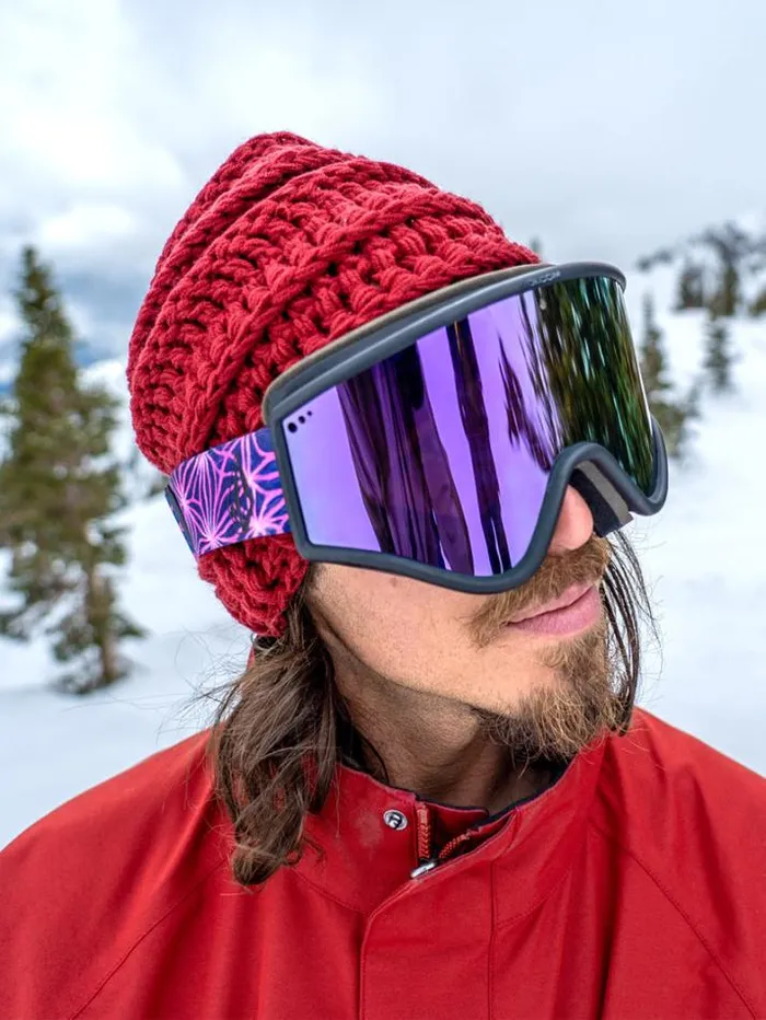 MensWomensKids Goggles Volcom Yae Goggle 8211 Mike Ravelson Purple ChromeBL