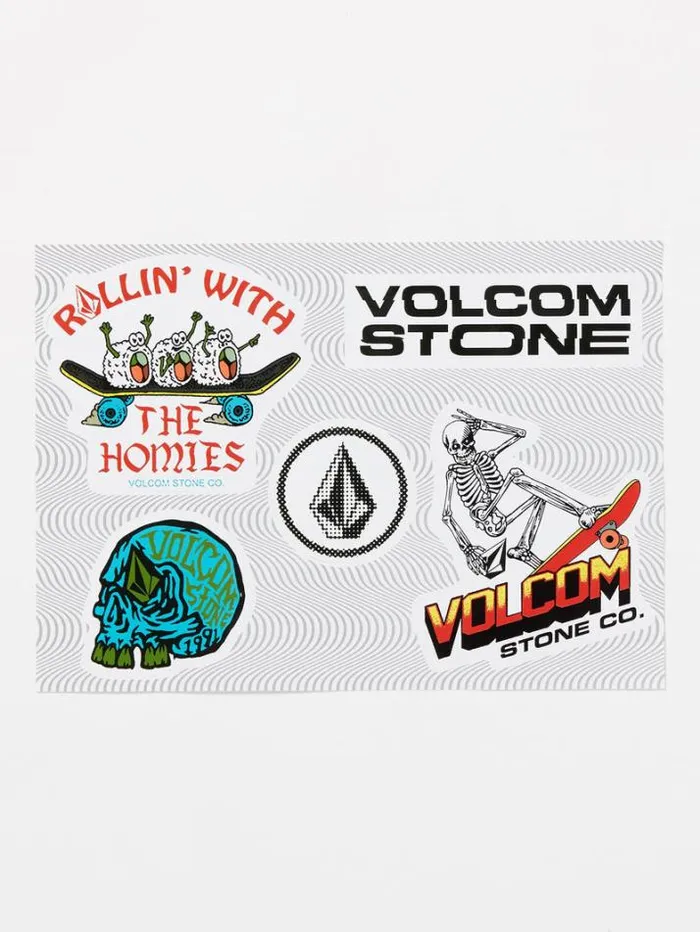 MensWomensKids Stickers Volcom 2023 Frickin Classic Gift Set 8211 Heather Grey MensWomensKids Stickers Volcom 2023 Frickin Classic Gift Set 8211 Heather Grey