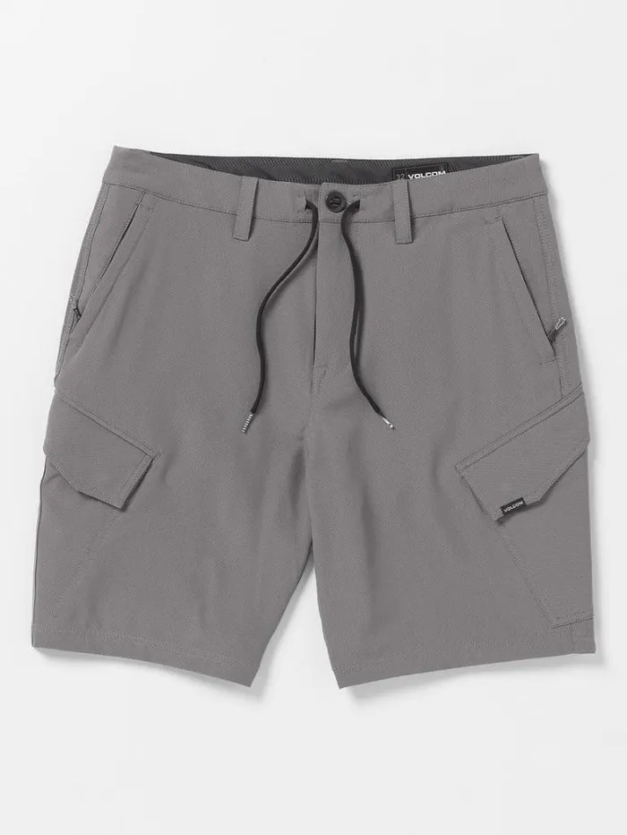 MensWomens Mountain Biking Volcom Country Days Hybrid Shorts 8211 Dusk Grey