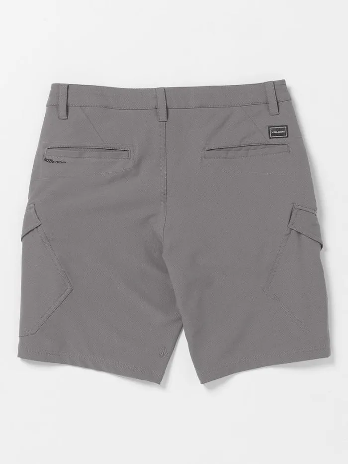 MensWomens Mountain Biking Volcom Country Days Hybrid Shorts 8211 Dusk Grey