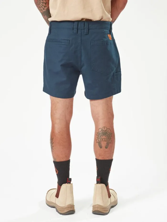 MensWorkwear Shorts Volcom Workwear Bevel Work Shorts 8211 Navy