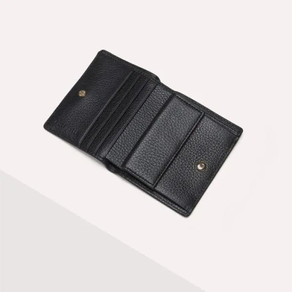 Metallic Soft Noir Women Coccinelle Wallets and Small Leather Goods Metallic Soft Noir Women Coccinelle Wallets and Small Leather Goods