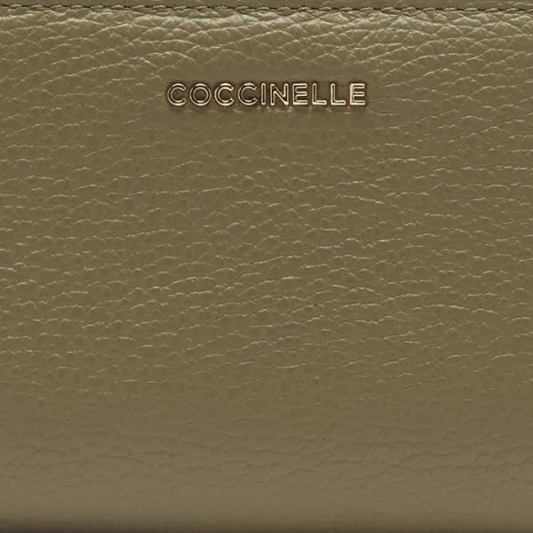 Metallic Tricolor Lauglambfond Women Coccinelle Wallets and Small Leather Goods Metallic Tricolor Lauglambfond Women Coccinelle Wallets and Small Leather Goods