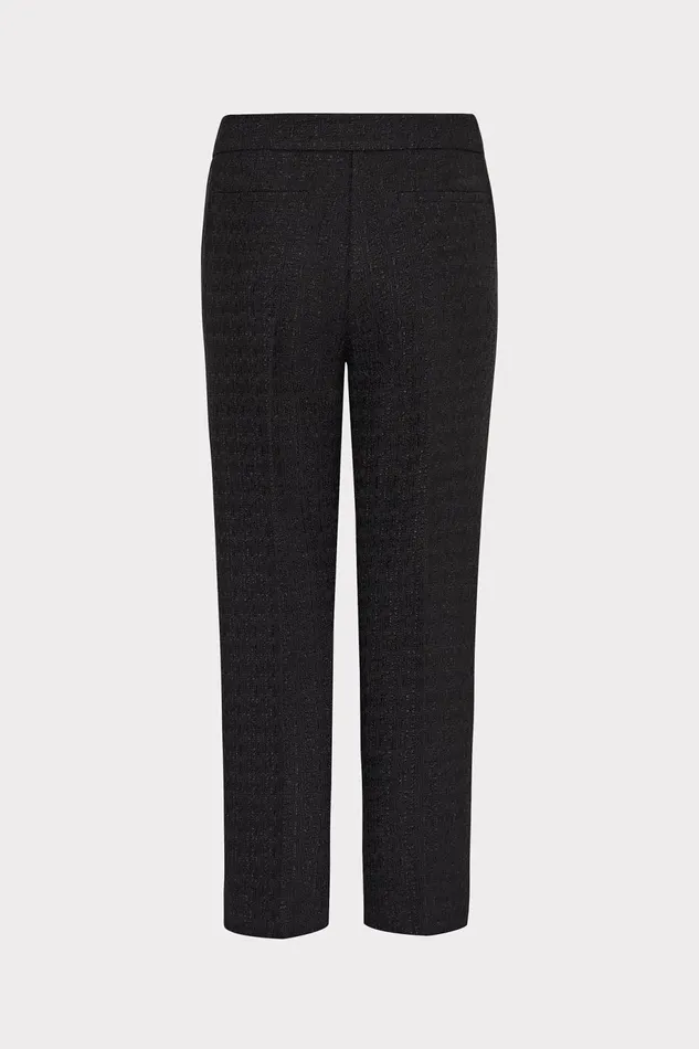 Milly Betsy Boucle Pant Black Women Pants Milly Betsy Boucle Pant Black Women Pants