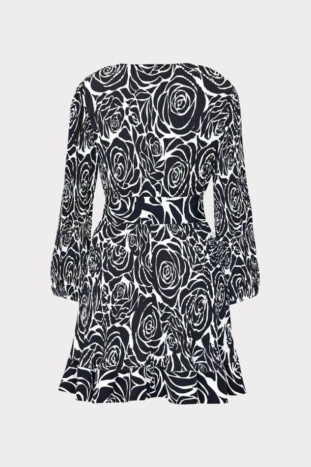 Milly Liv Black Rose Pleated Dress Black Rose Women Dresses Milly Liv Black Rose Pleated Dress Black Rose Women Dresses